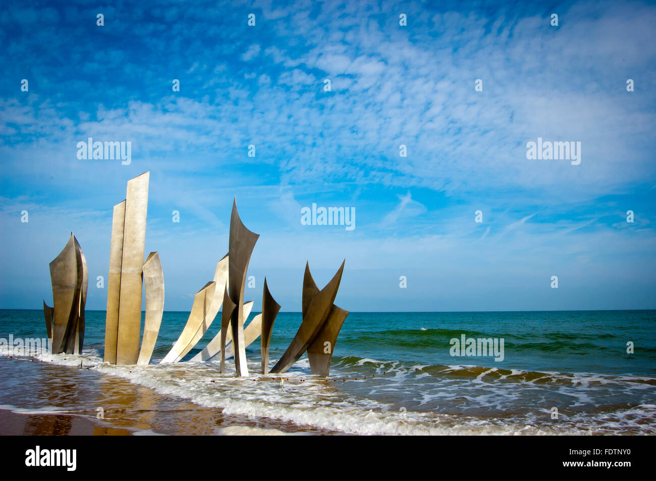 Sculptures sur la plage Banque de photographies et d’images à haute