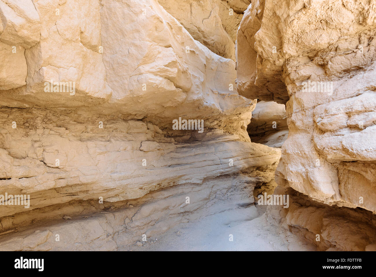 Un slot canyon dans Anza-Borrego Desert State Park, Californie Banque D'Images