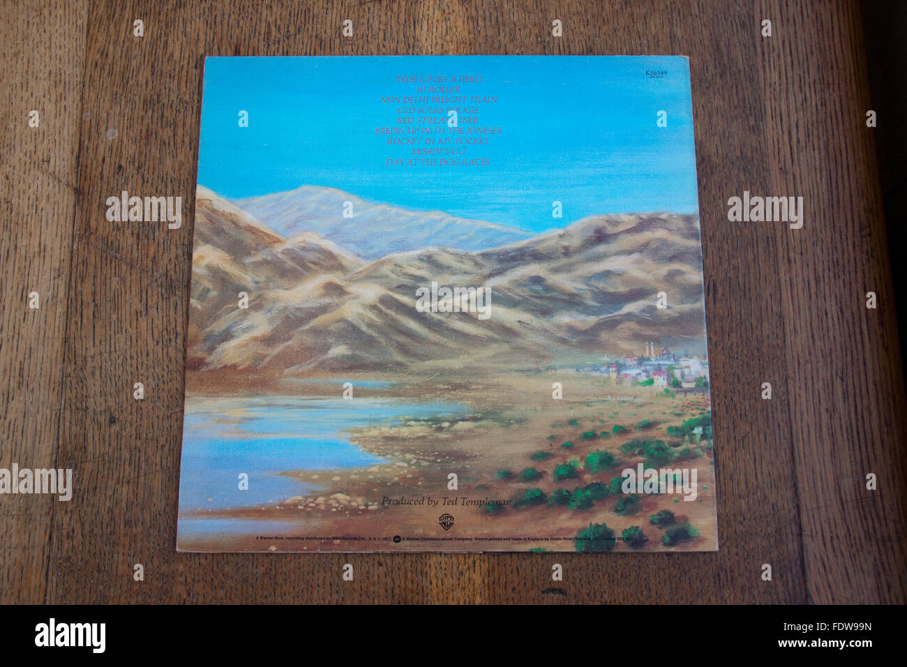 Retour à l'album de Little Feat album 1977 fois aime un héros Banque D'Images Retour à l'album de Little Feat album 1977 fois aime un héros Banque D'Images