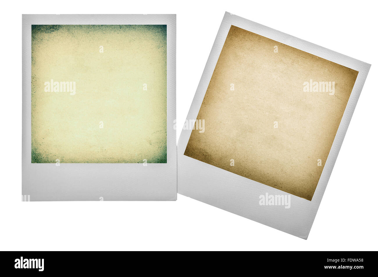 Cadres photo Polaroid vintage avec effet filtre instagram Photo Stock -  Alamy