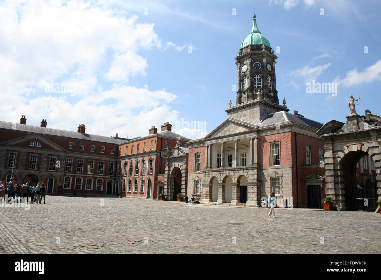 Visitez la Tour de Bedford, le château de Dublin, Irlande Banque D'Images