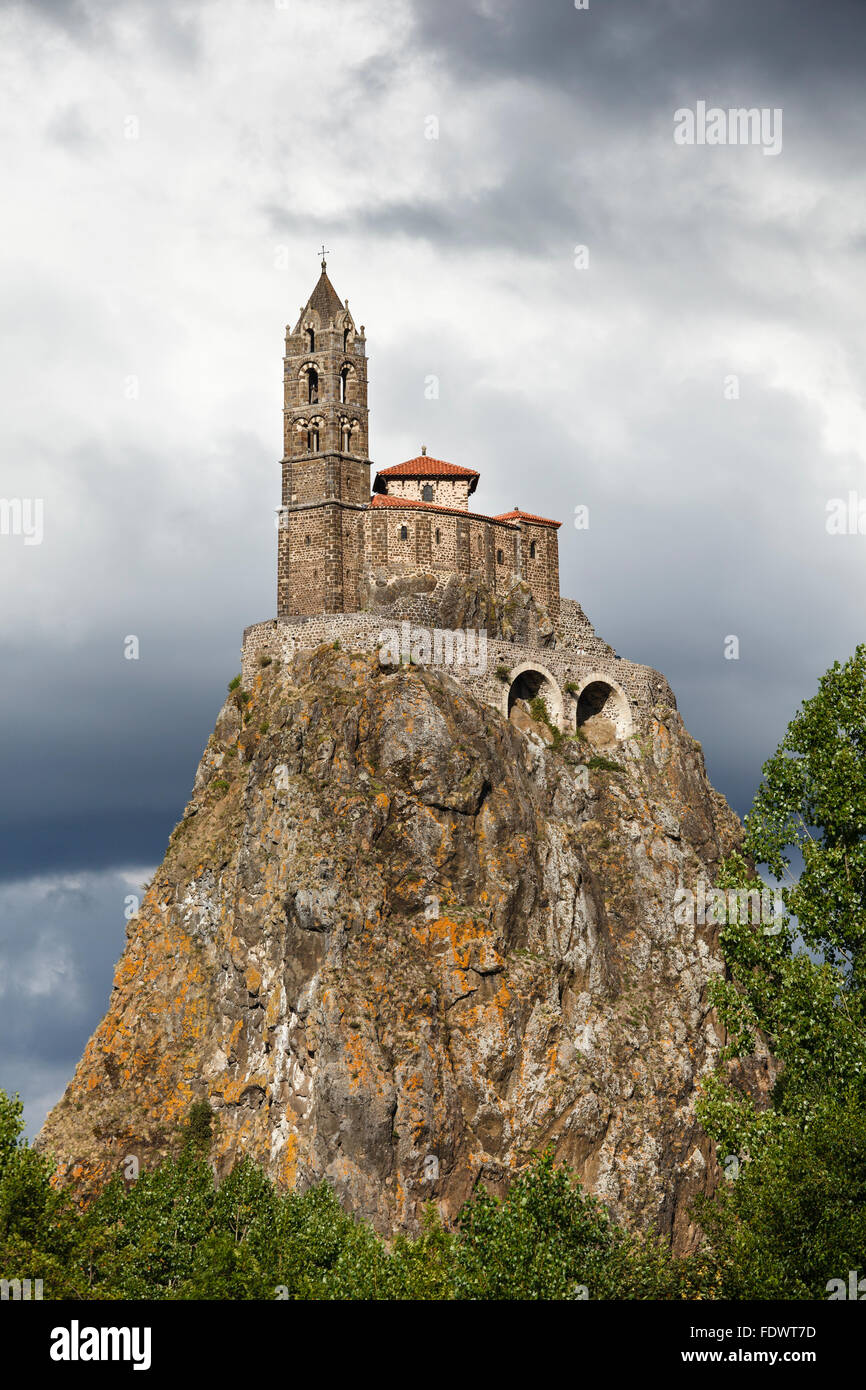 Saint Michel D Aiguilhe Chapelle Le Puy en Velay Haute Loire France 
