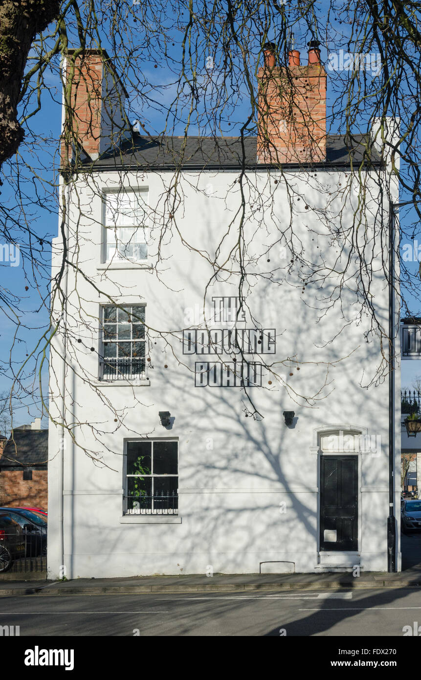 Le pub et bar à Leamington Spa Banque D'Images
