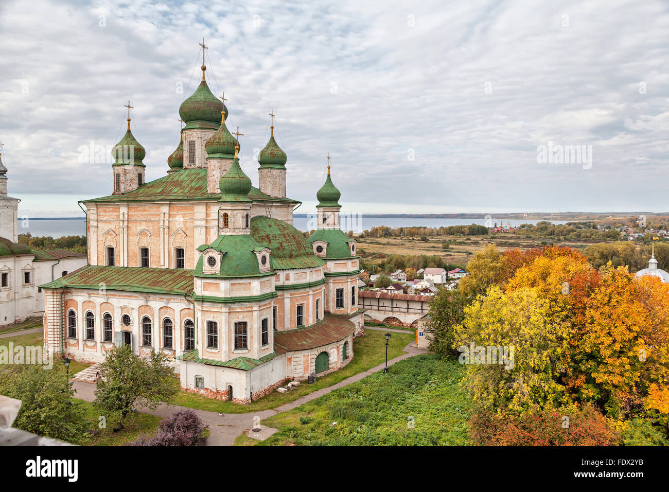 Monastère Goritsky de l'assomption à Pereslavl Zalessky, Yaroslavl Region, Russie Banque D'Images