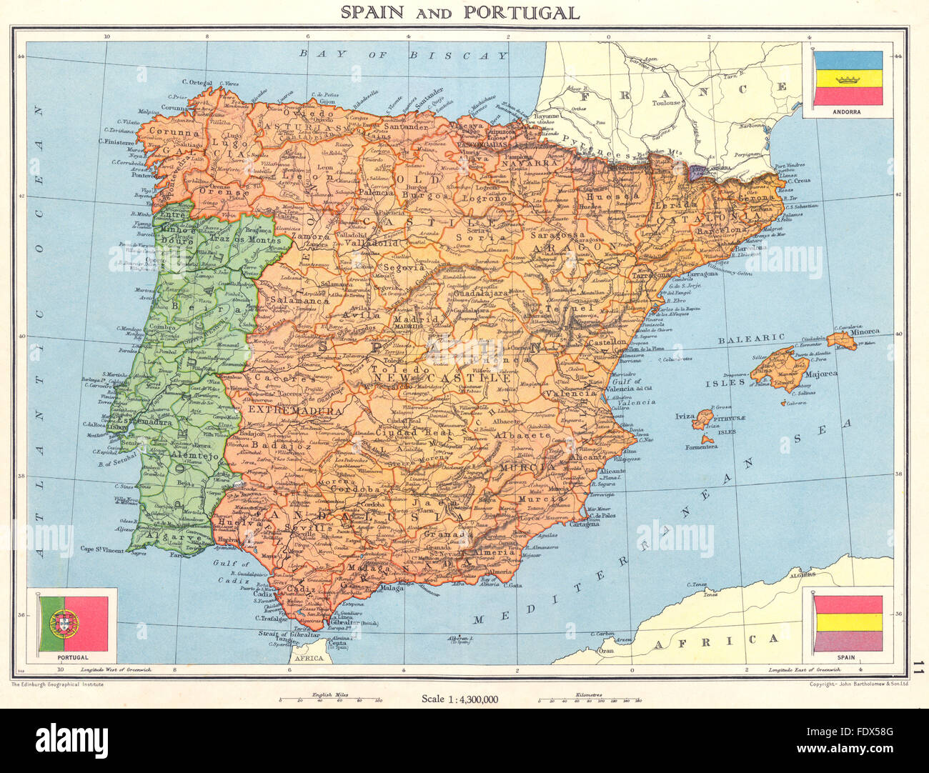Carte Espagne Portugal Archives Voyages Cartes