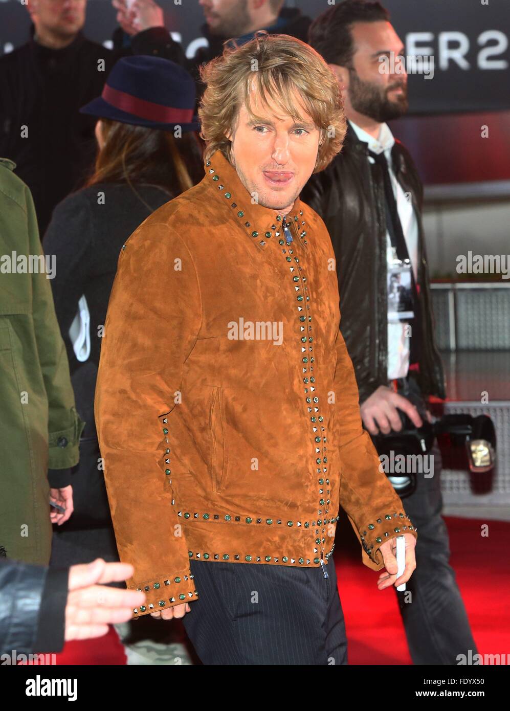 Berlin, Allemagne. 09Th Feb 2016. Acteurs Owen Wilson/Autogronme battre geben Filmpremiere  > Zoolander 2  < à Kino Cinestar à SonyCenter à Berlin. Dpa : Crédit photo alliance/Alamy Live News Banque D'Images