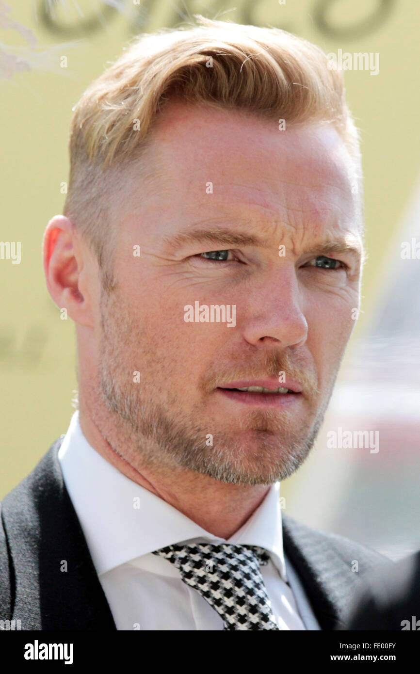 Ascot, Royaume-Uni, Ronan Keating, Musicien Banque D'Images