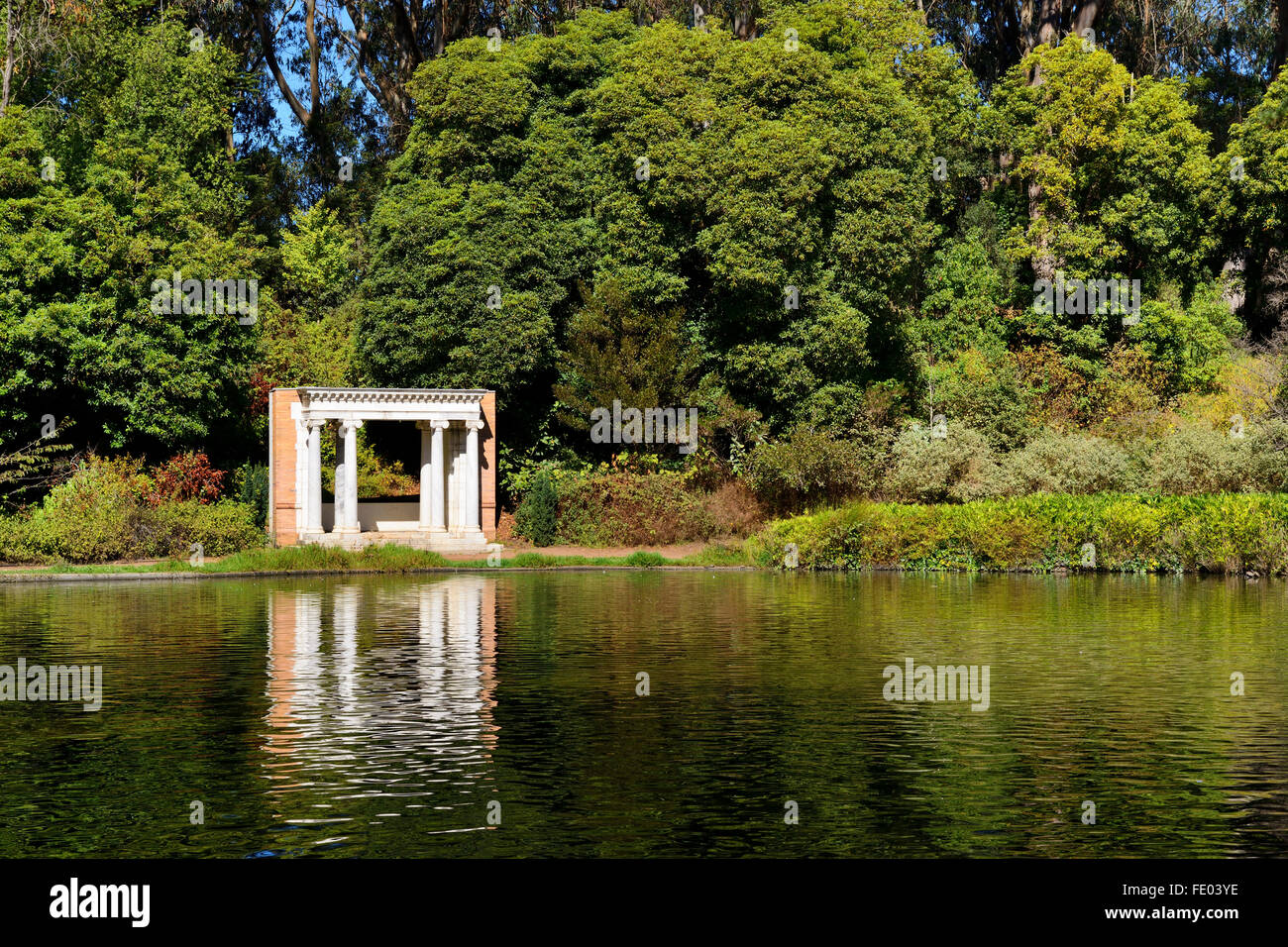 Spreckels Lake dans le Golden Gate Park, San Francisco, California, USA Banque D'Images