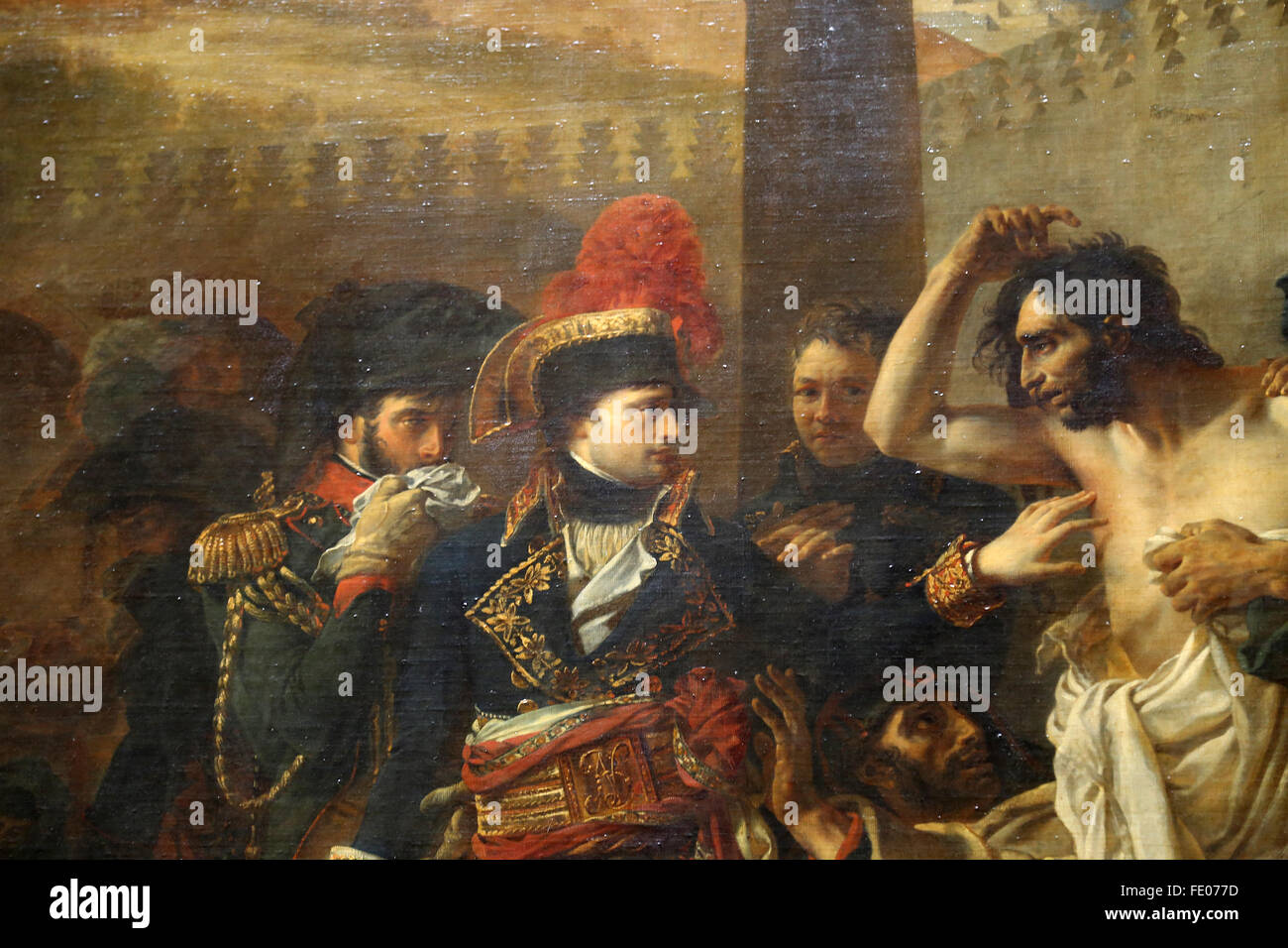 Bonaparte Visitant Les Pestiférés De Jaffa www.alamyimages.fr