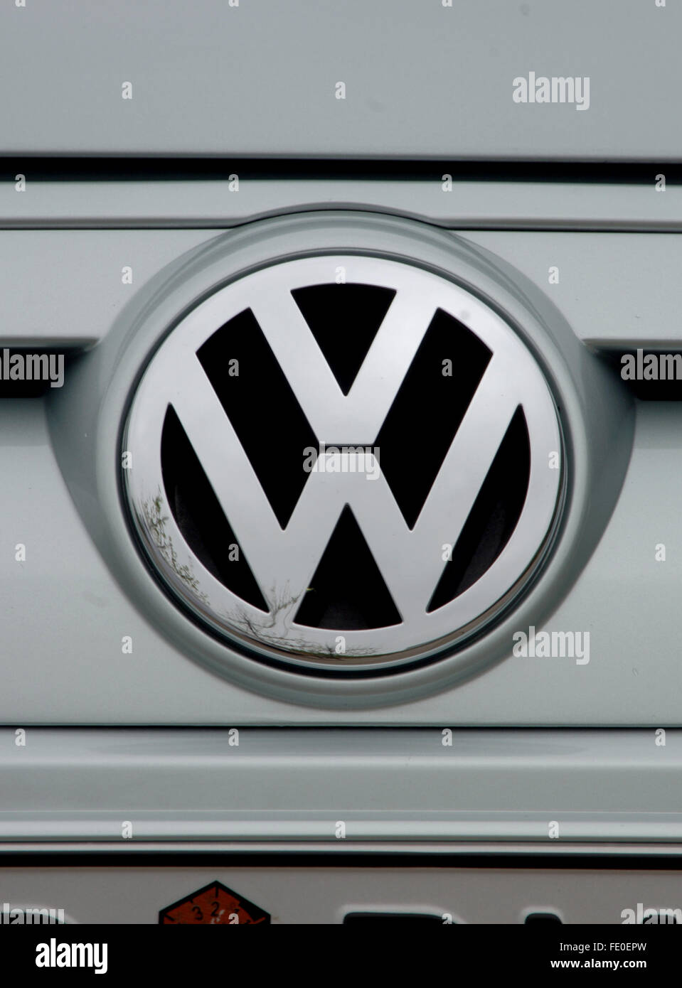 2007 Volkswagen VW Polo BlueMotion diesel voiture haute efficacité éco Banque D'Images