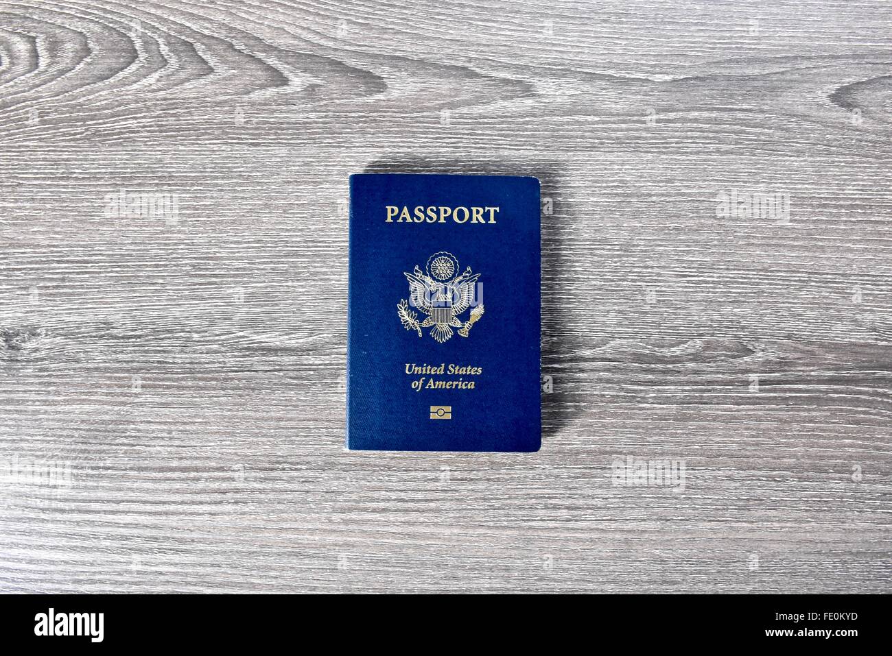 Passeport des États-Unis d'Amérique Banque D'Images