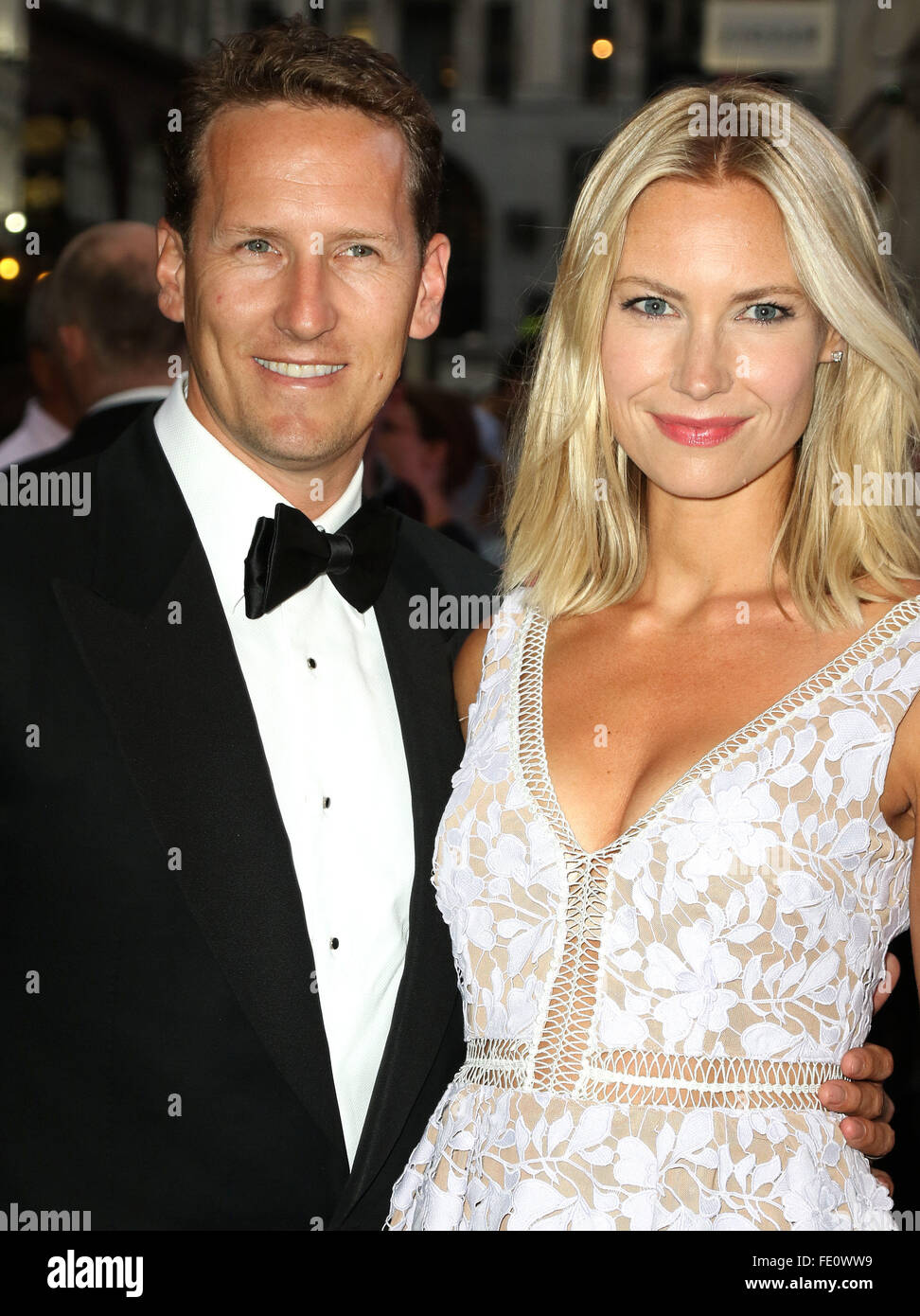 Jul 20, 2015 - Londres, Angleterre, Royaume-Uni - Brendan Cole, Zoe Hobbs assistant à Frank Sinatra : l'homme et sa musique Appuyez sur la nuit, au Banque D'Images