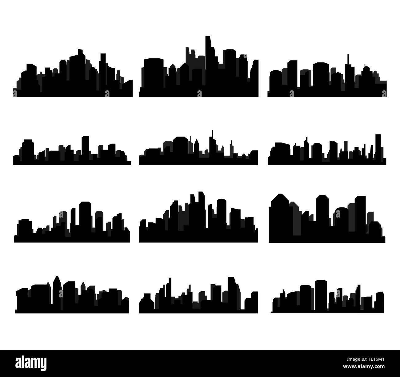 toits de la ville Banque D'Images