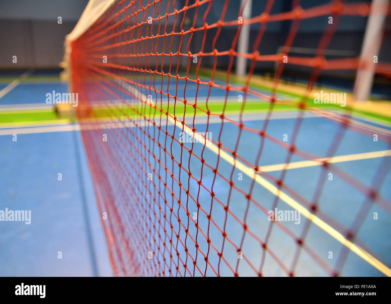 Piscine badminton close up net Photo Stock - Alamy