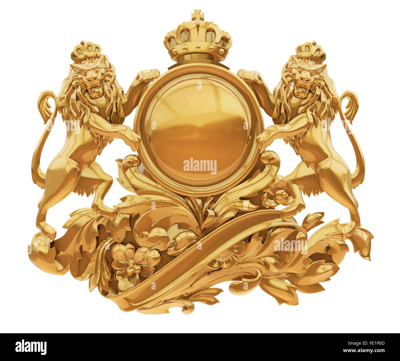 Armoiries dorées Banque de photographies et d'images à haute résolution -  Alamy
