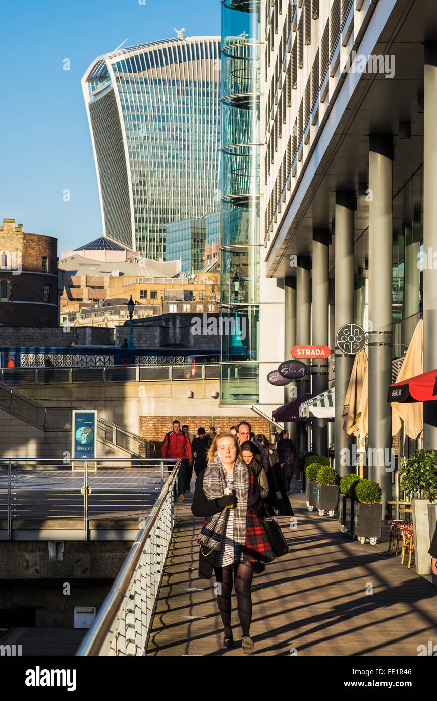 St.Katherine Docks, Londres, Angleterre, Royaume-Uni Banque D'Images