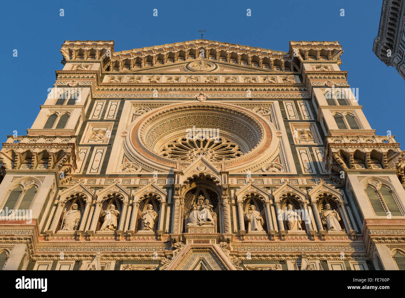 La cathédrale de Florence, Florence, Toscane, Italie Banque D'Images