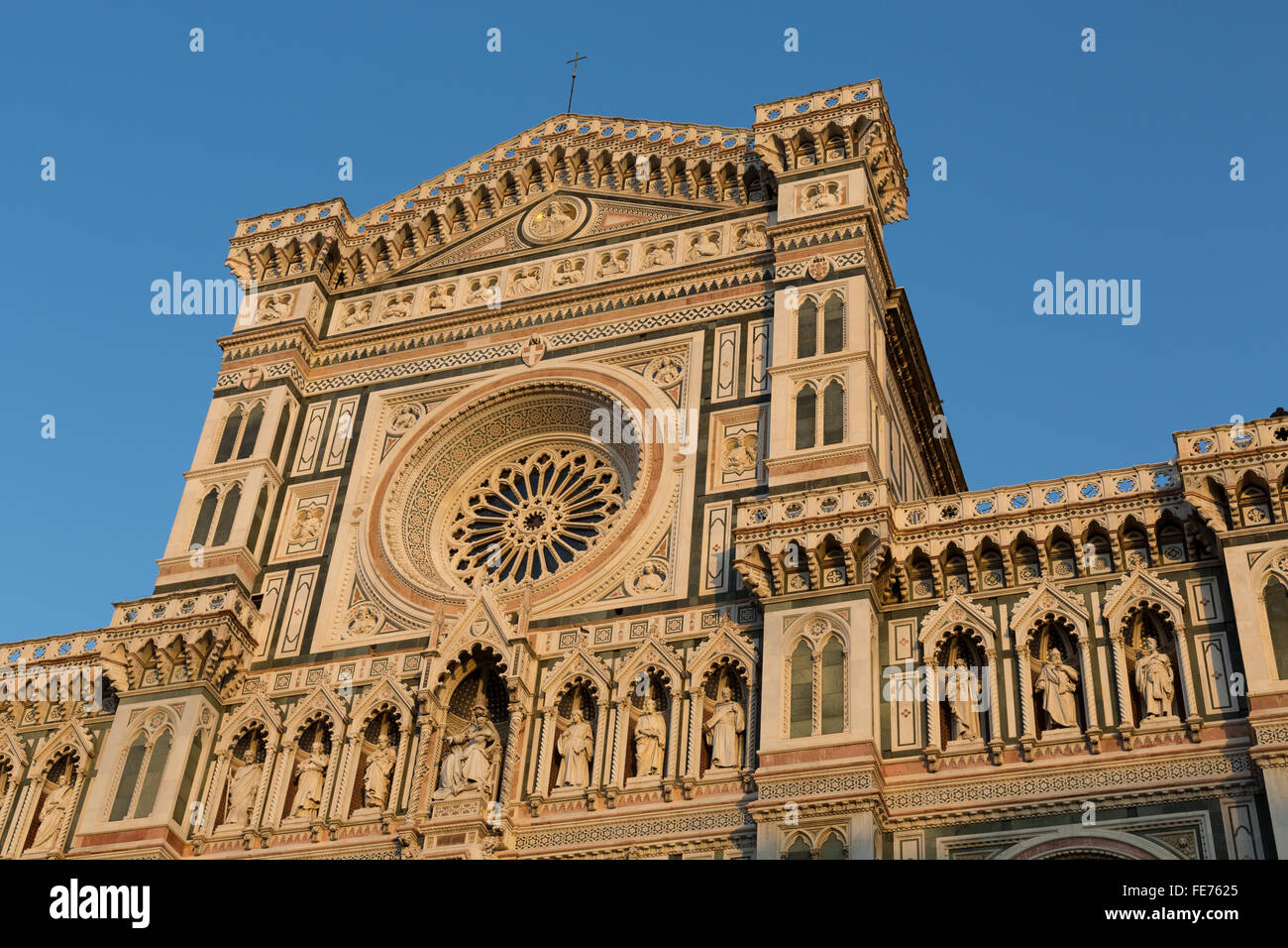 Cathédrale Santa Maria del Fiore, Florence, Toscane, Italie Banque D'Images