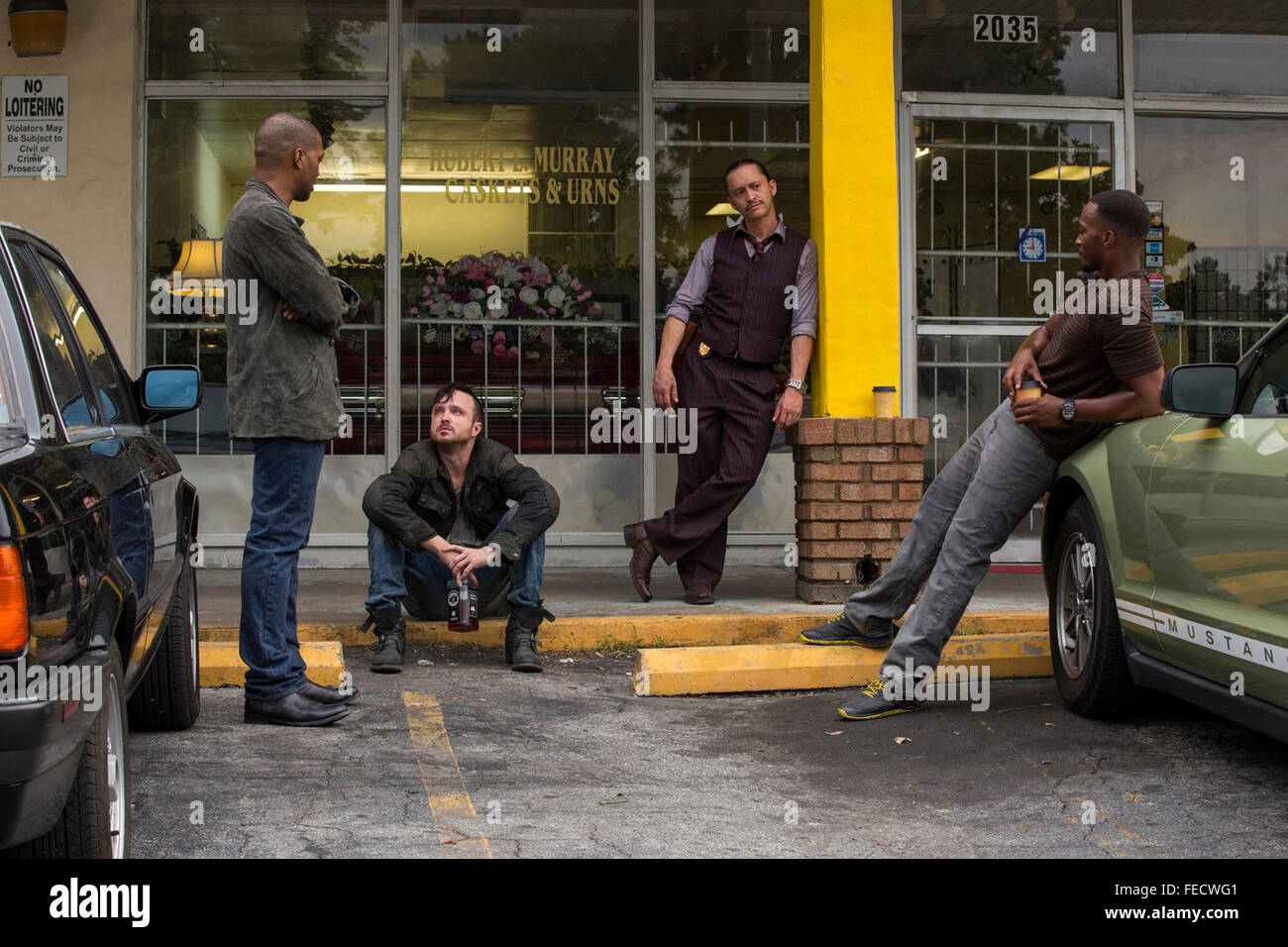 Chambre 9 (2016), AARON PAUL, CLIFTON COLLINS JR., ANTHONY MACKIE, JOHN HILLCOAT (DIR) COLLECTION MOVIESTORE LTD Banque D'Images