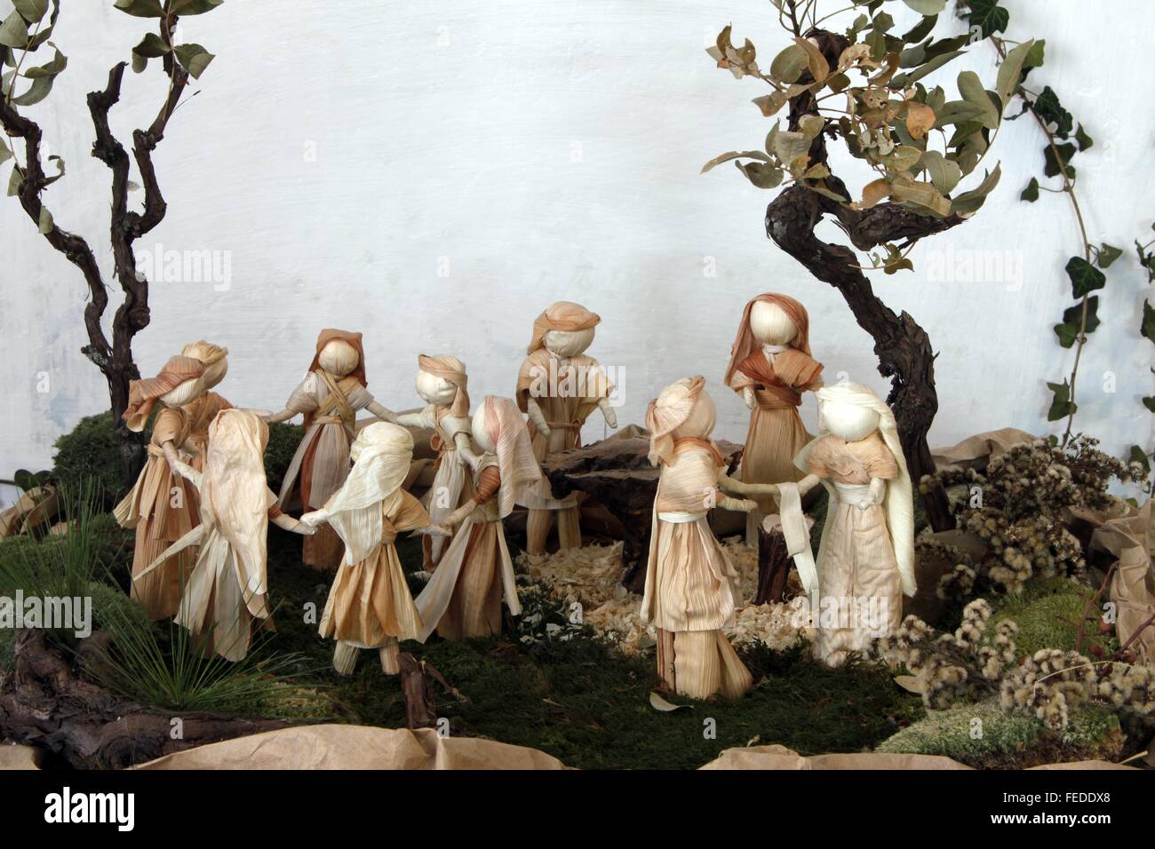 Engagement de la Vierge Marie Banque D'Images