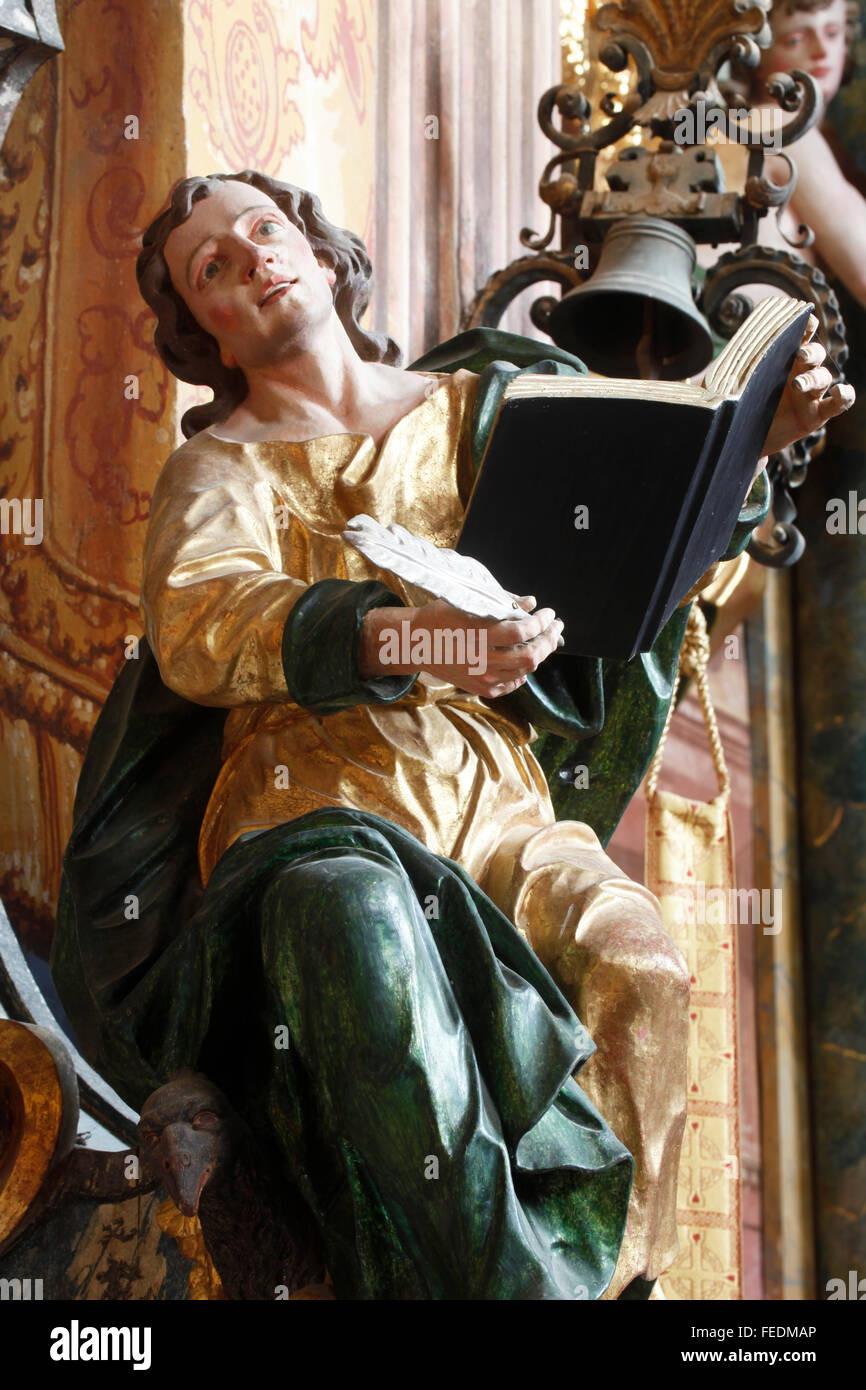 Saint Jean l'Évangéliste Banque D'Images