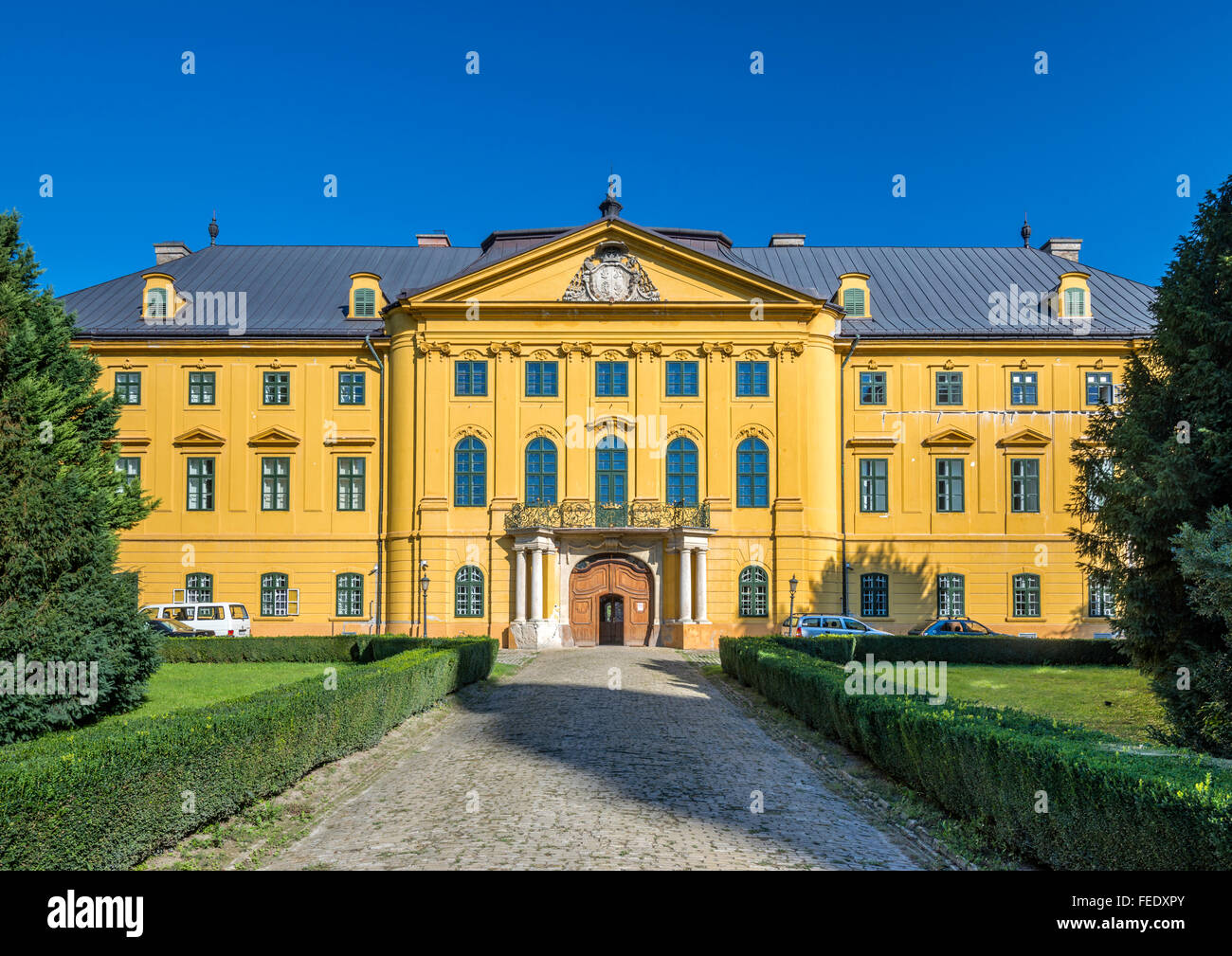 Palais des Archevêques, 1766, de style baroque, à Kalocsa, Hongrie Banque D'Images