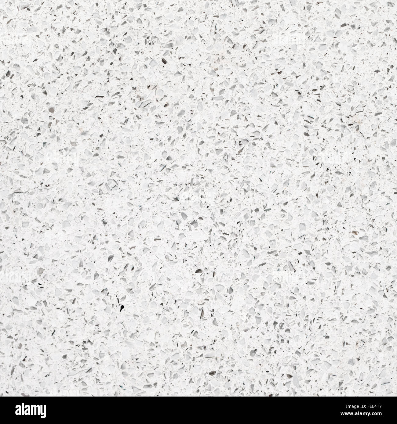Surface de quartz pour salle de bains ou cuisine de comptoir blanc. Texture haute résolution et le motif. Banque D'Images
