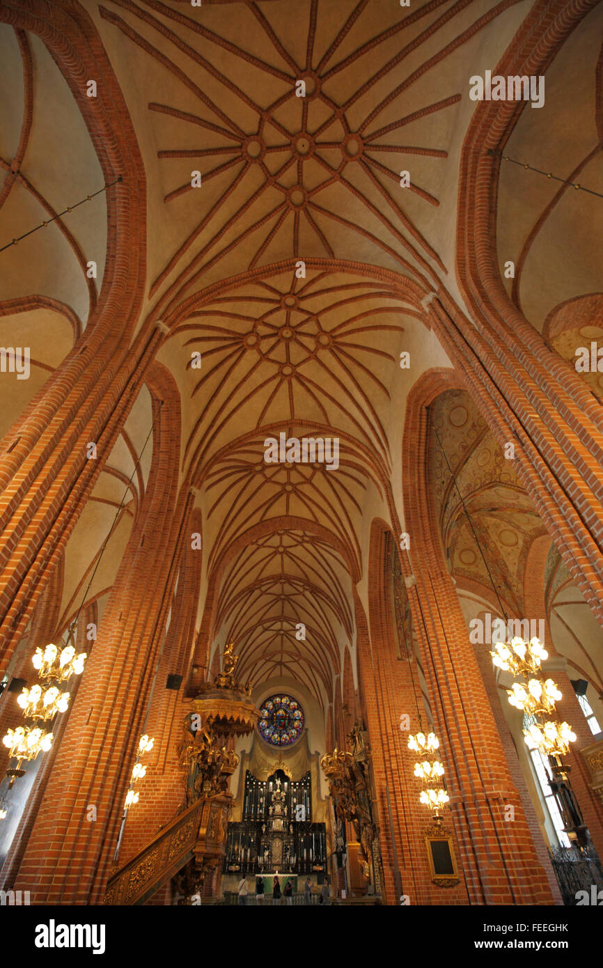Storkyrkan eglise, aka Sankt Nikolai kyrka (Église Saint-Nicolas), à Stockholm, Suède Banque D'Images