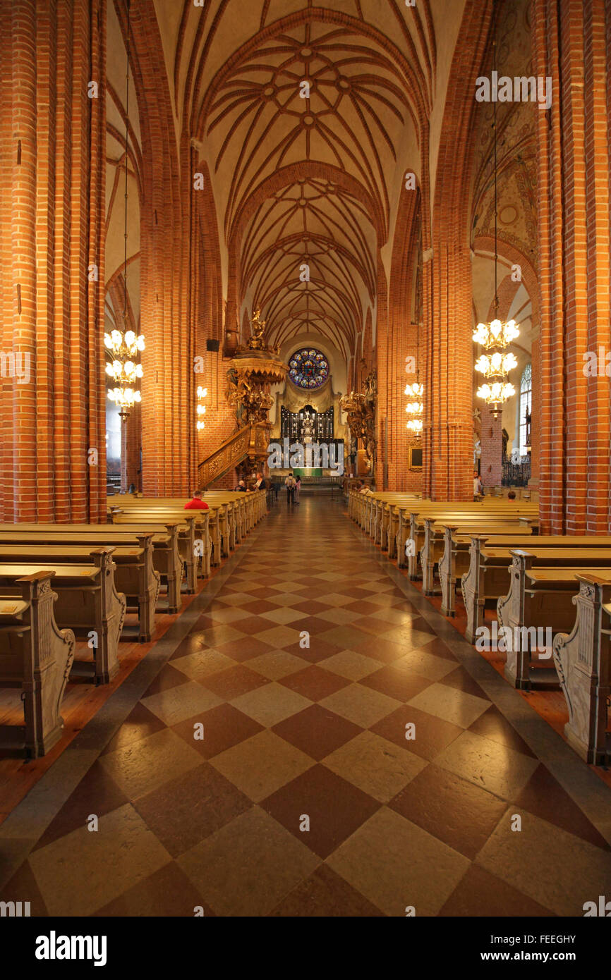Storkyrkan eglise, aka Sankt Nikolai kyrka (Église Saint-Nicolas), à Stockholm, Suède Banque D'Images