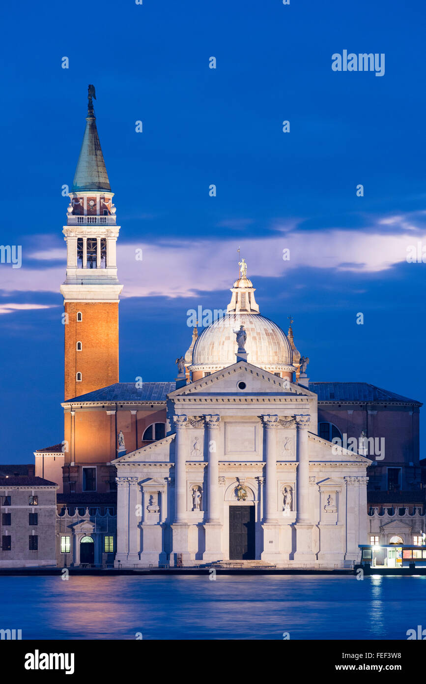 San Giorgio Maggiore, à Venise, Italie Banque D'Images