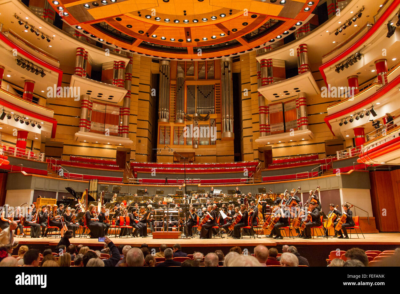 Birmingham Symphony Hall Banque D'Images