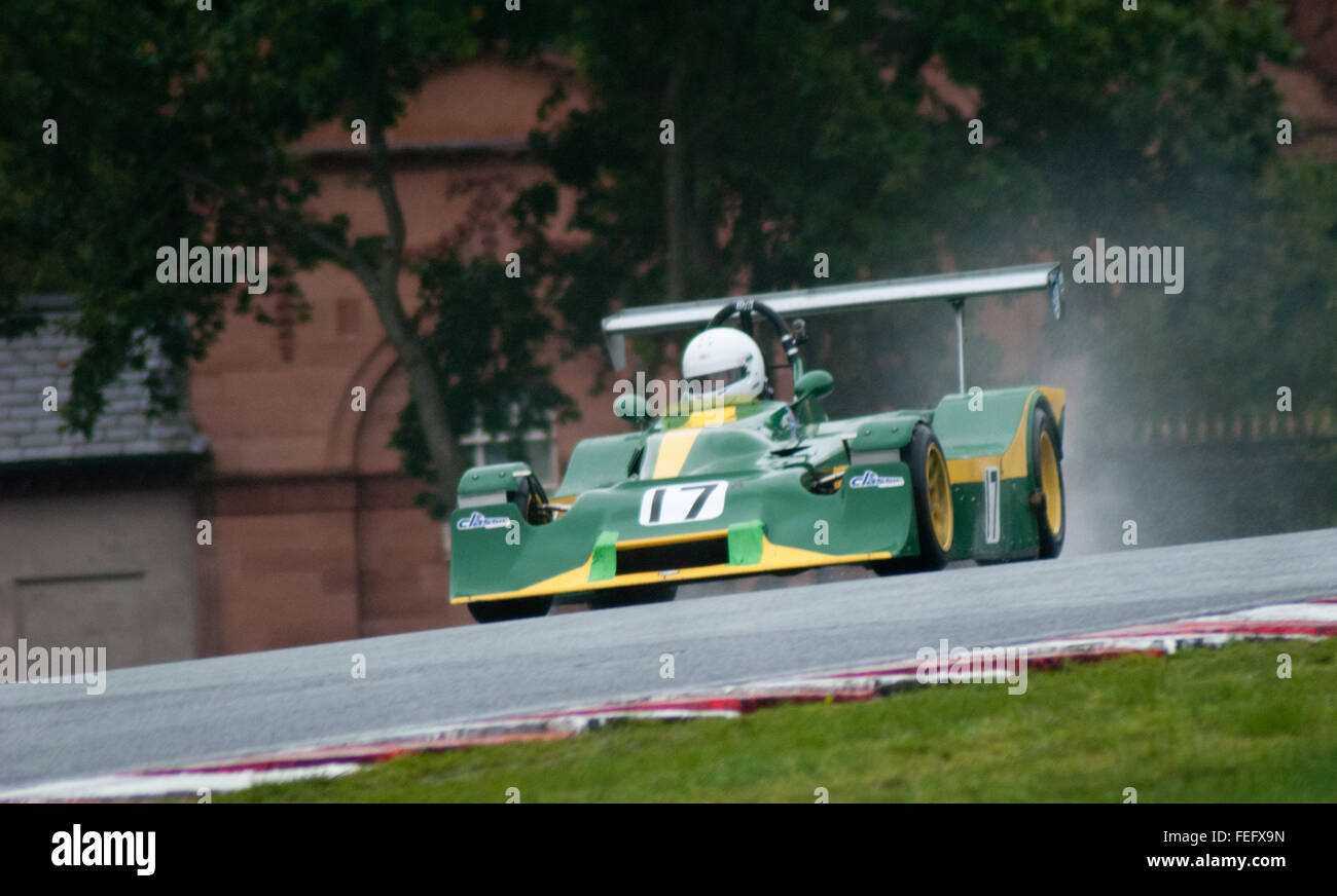 Voiture de course classique Oulton Park Gold Cup de cheshire Banque D'Images