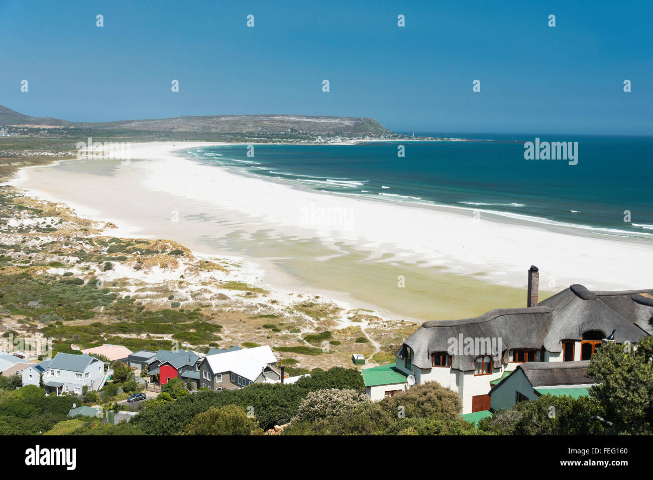 Noordhoek Beach, Kommetjie, péninsule du Cap, ville du Cap, dans l'ouest de la municipalité de la Province du Cap, Afrique du Sud Banque D'Images