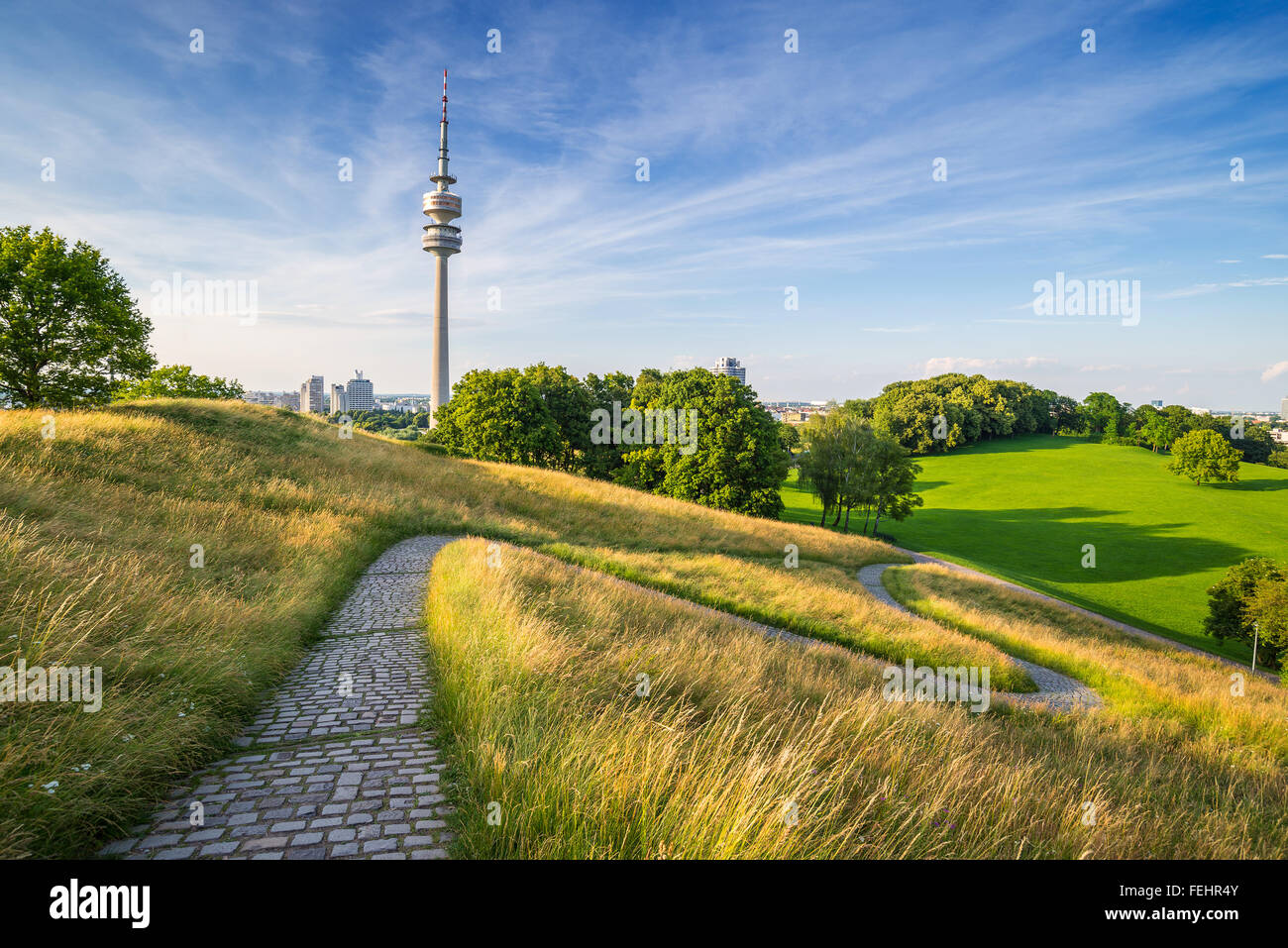 Olympiapark , Munich , Allemagne Banque D'Images