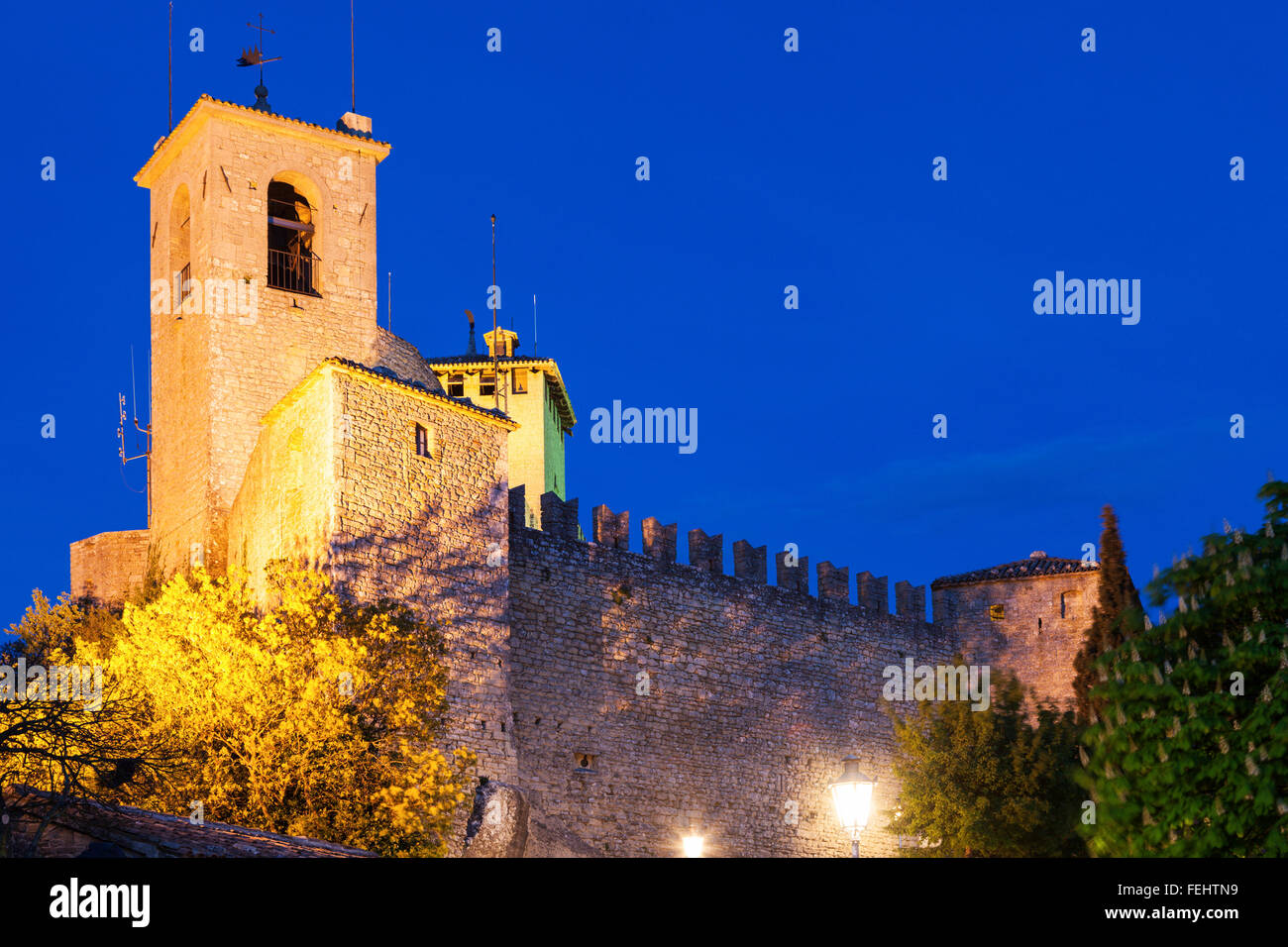 Guaita Tower à San Marino. Saint-marin, Saint-Marin Banque D'Images