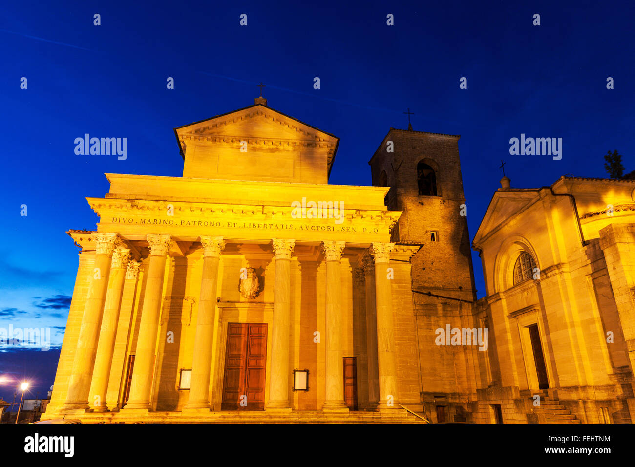 Basilica di San Marino Banque D'Images