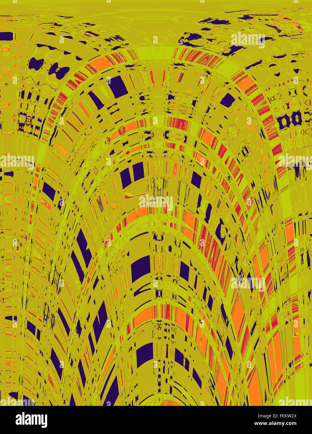 Résumé fond avec motif coloré dans Photoshop Banque D'Images