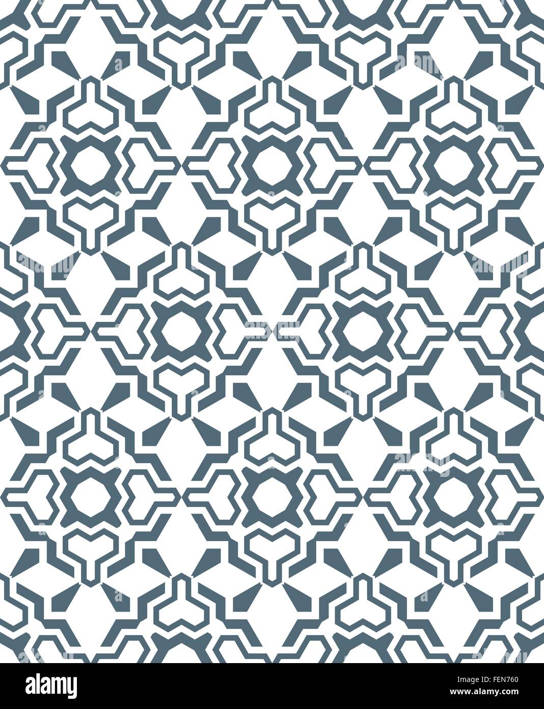 Gris foncé vecteur abstrait géométrique motif transparent monochrome fleurs fond blanc Illustration de Vecteur