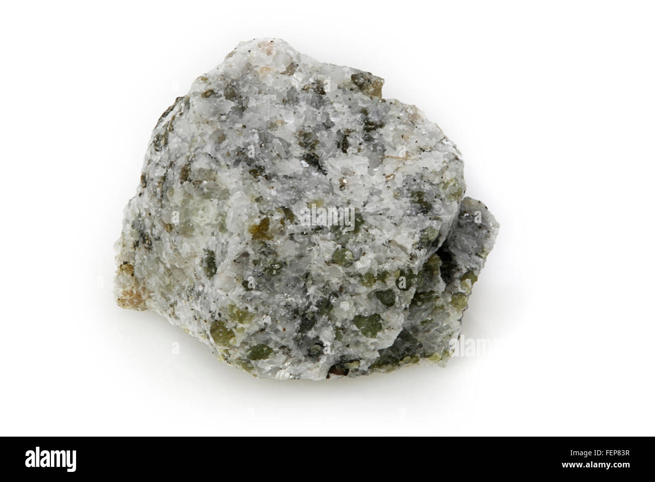 Le gabbro à olivine, roches ignées, les roches plutoniques, Grenville, Québec, Canada Banque D'Images