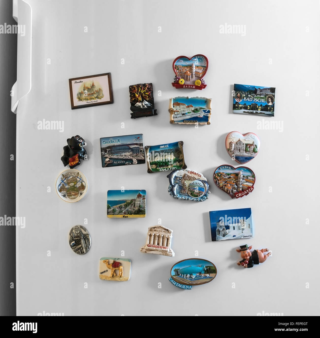 Aimant de réfrigérateur Banque de photographies et d'images à haute  résolution - Alamy