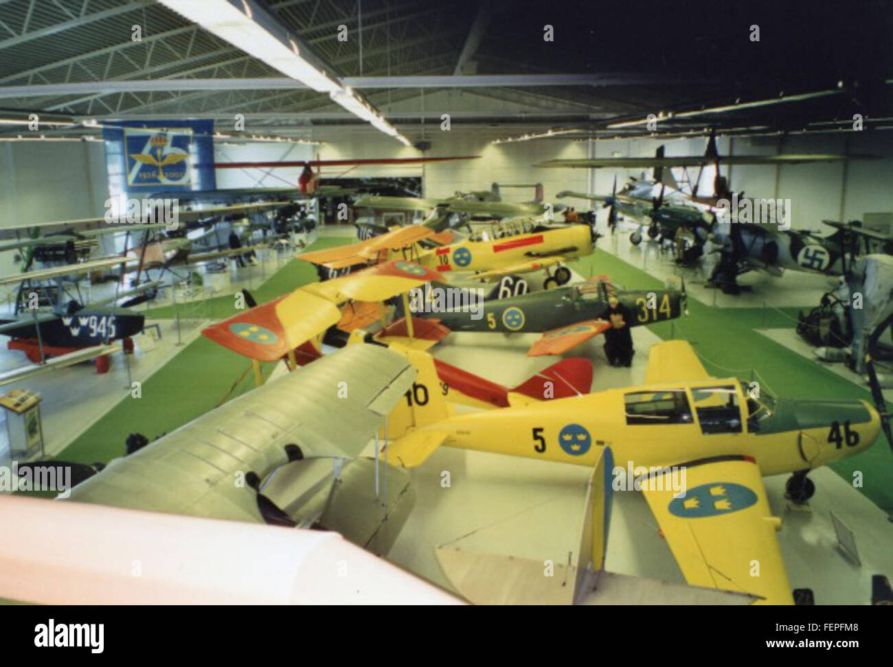 Une image historique de la collection Ray Wagner, montrant un avion ...