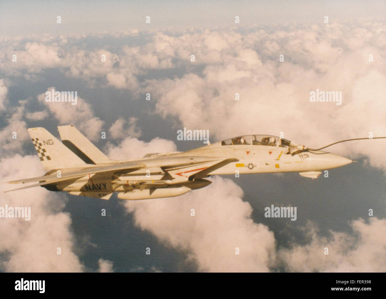 Grumman F 14a Tomcat Vf 211 Combats Checkmates Photo Stock Alamy