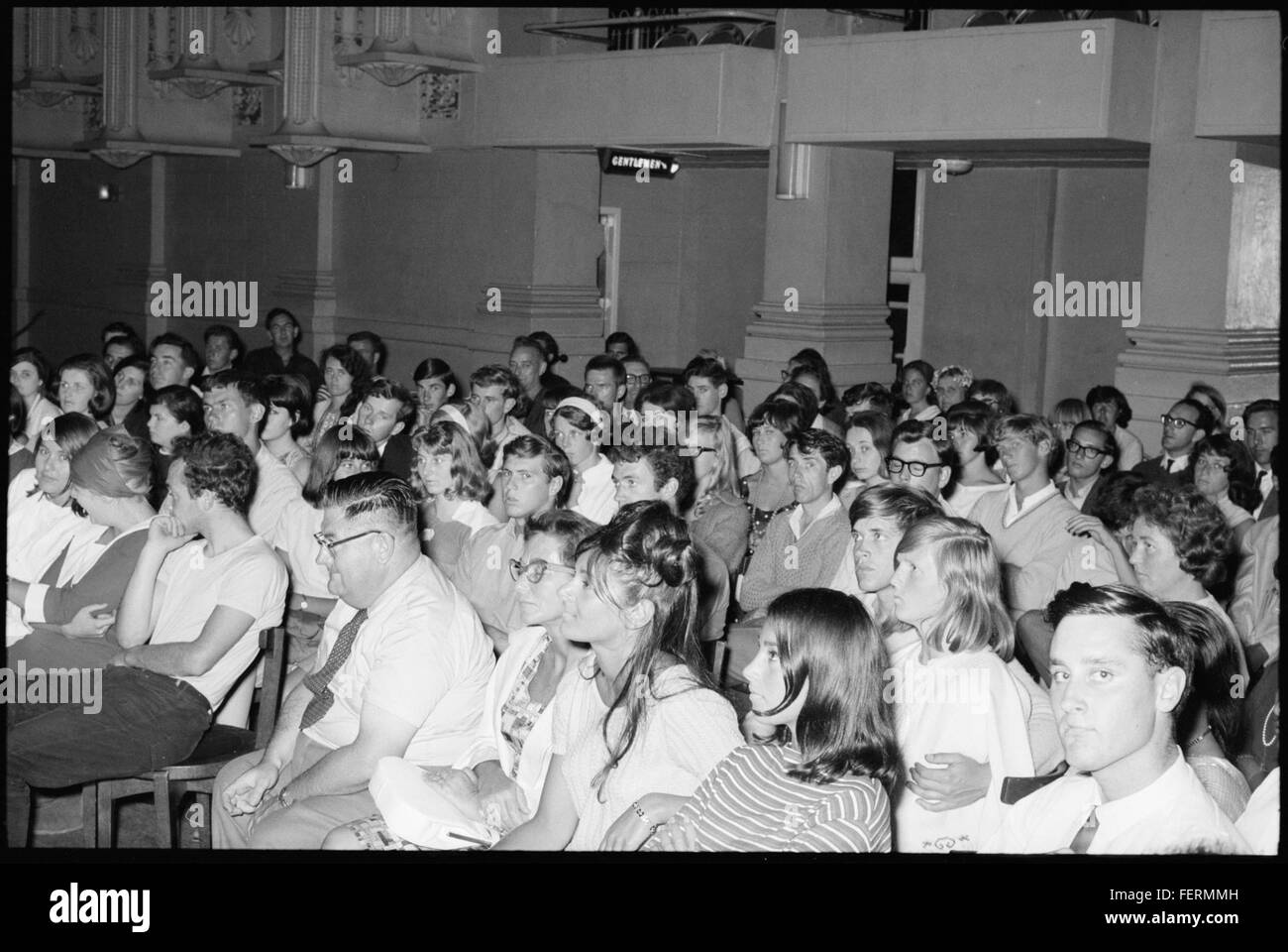 Collecteur de SAFA, Paddington Town Hall / 21 janvier 1965 ? / La Tribune de SAFA, Paddington Town Hall 21 Janvier 1965 Banque D'Images