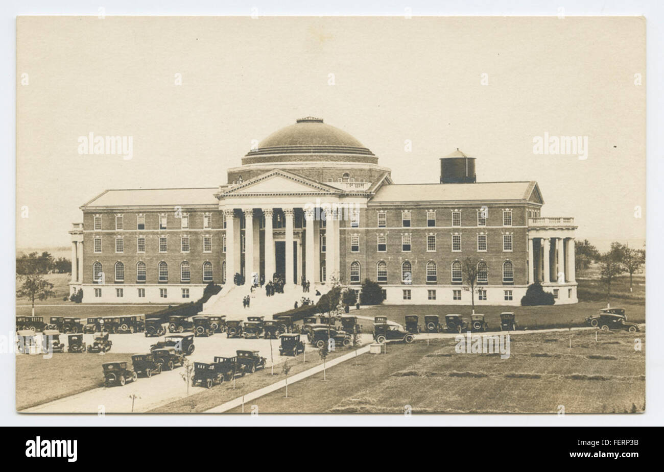 [Dallas Hall sur le campus de la Southern Methodist University, Dallas] [Dallas Hall sur le campus de la Southern Methodist University, Dallas] Banque D'Images