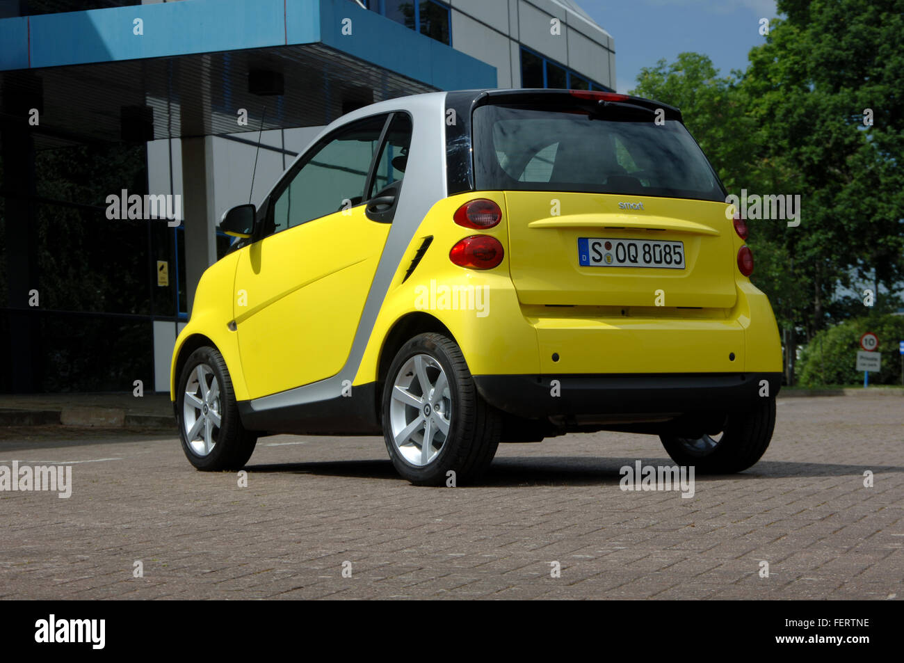 2007 Smart quatre deux voiture compacte Banque D'Images