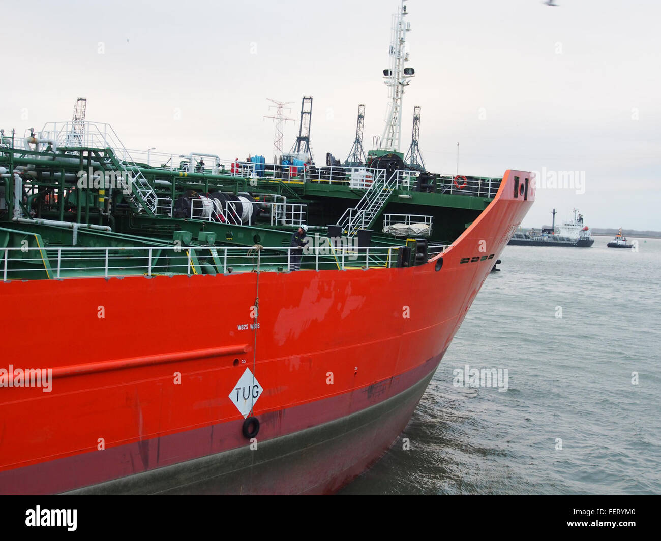RN (navire d'Arkhangelsk, 2008), l'OMI 9384435, Port d'Anvers pic4 Banque D'Images