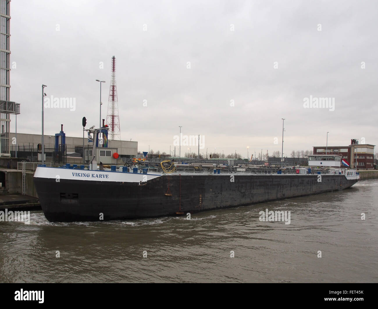 Karve (Viking Ship, 2006) OMI 8661848 02327296 Van Cauwelaertsluis ENI port d'Anvers Banque D'Images