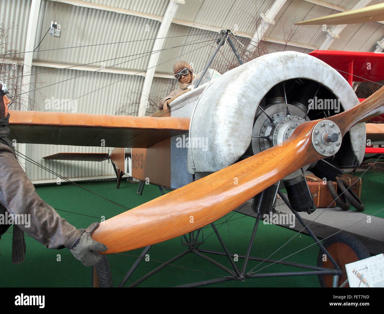 Fokker E.III, Internationales Luftfahrtmuseum Manfred Pflumm pic2 Banque D'Images