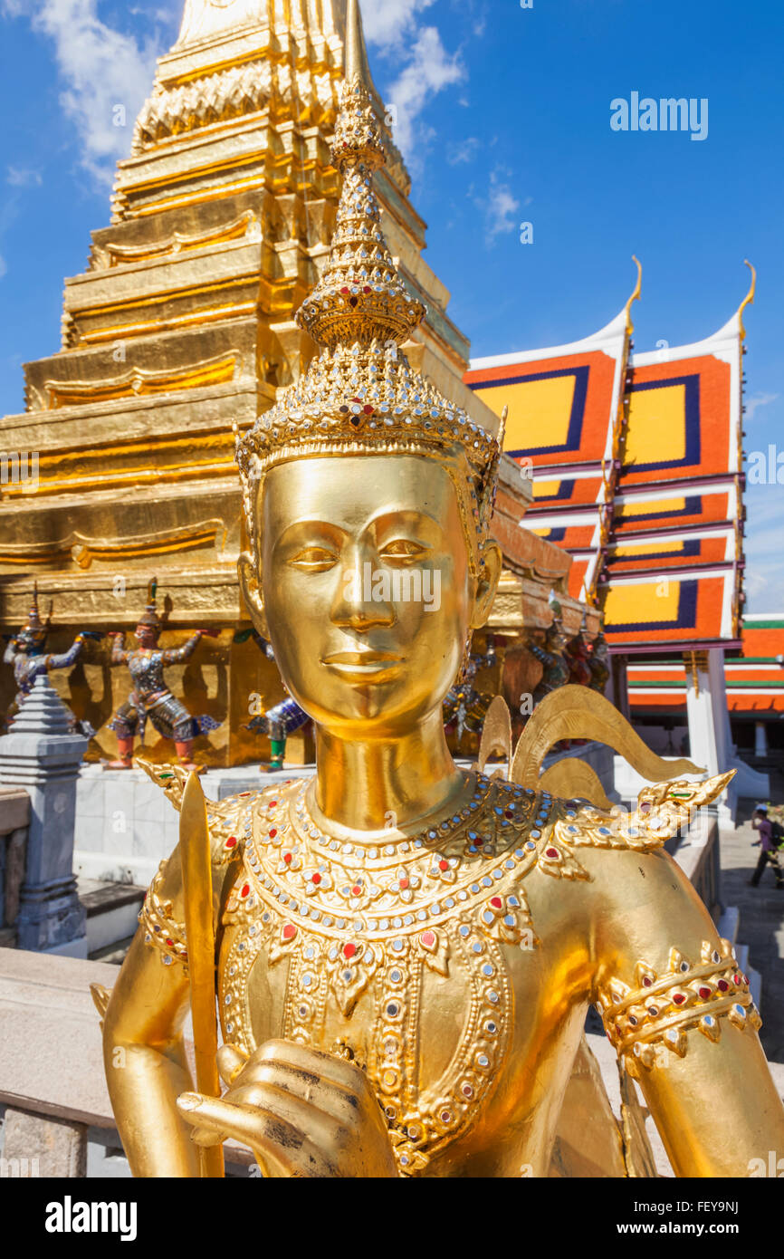 Thaïlande, Bangkok, le Grand Palais, Wat Phra Kaeo Banque D'Images
