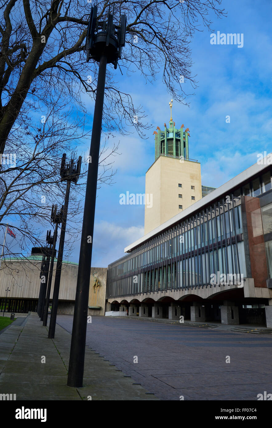 Le Centre Civique, Barras Bridge, Newcastle upon Tyne Banque D'Images